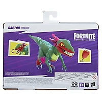 Hasbro Fortnite Victory Royale Series, figurine articulée Raptor (orange) avec accessoire, 15 cm