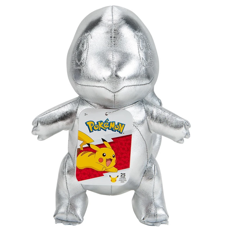 Peluche Pokémon Sélection de 20 cm - Salamèche argenté (Charmander)