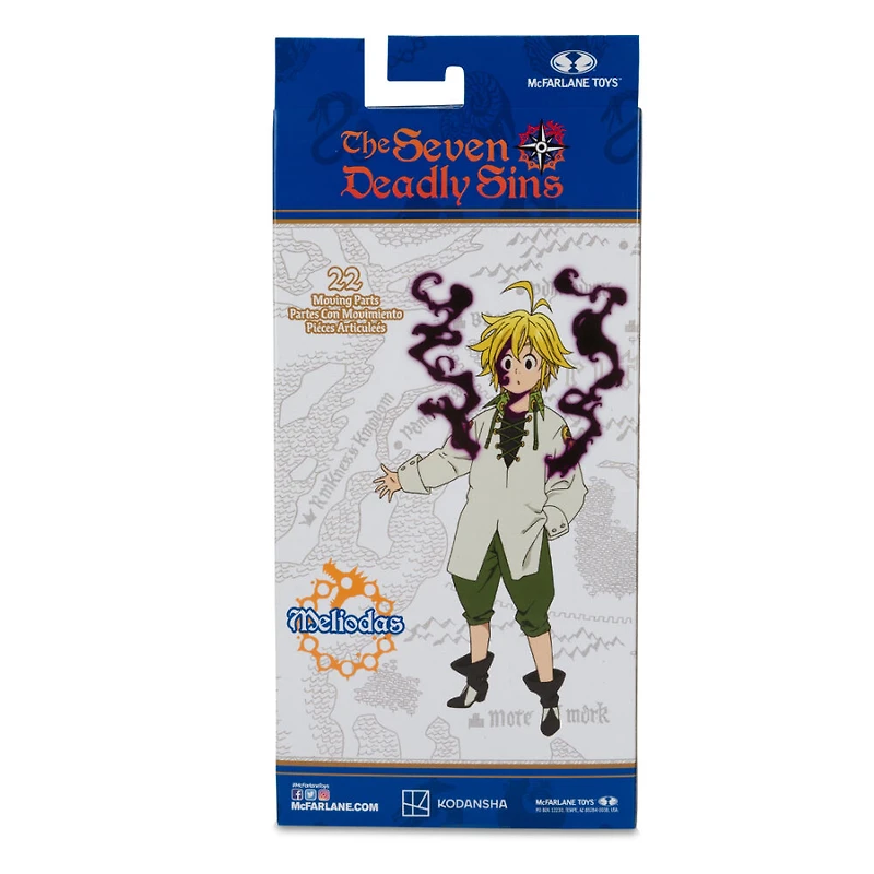 The Seven Deadly Sins 7" Figure Wave 2 - Meliodas (Demon Mode)
