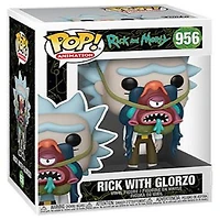 Figurine en Vinyle Rick with Glorzo par Funko POP! Rick & Morty