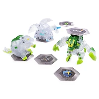 Bakugan - Coffret de départ 3 personnages, Diamond Maxotaur, Créatures transformables à collectionner, à partir de 6 ans.