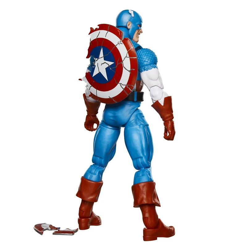 Marvel Legends Series Captain America, figurine de collection de 15 cm, inspirée des bandes dessinées rétro Avengers Marvel Secret Wars