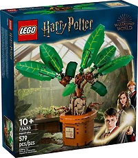 LEGO Harry Potter Mandrake Plant Toy Figure and Pot, Magical Gift Idea for Kids 76433
