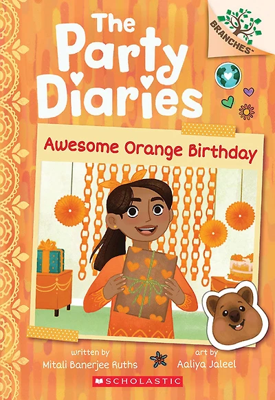 Awesome Orange Birthday: A Branches Book (The Party Diaries #1) - English Edition