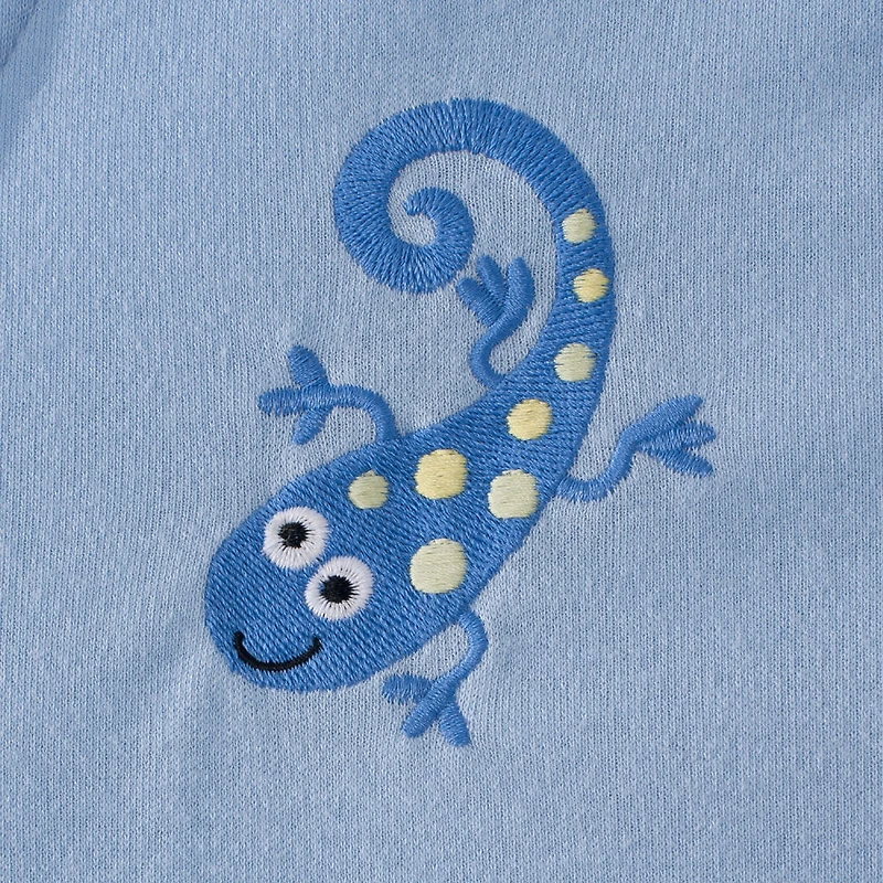 Sac de nuit pour bébé qui marche tôt HALO SleepSack – Bleu Gecko - Très grand.
