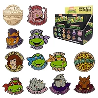 Badge Mystère Tortues Ninja Adolescents Contenant 12 Boîtes Aveugles