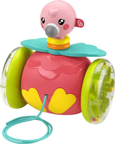 Fisher-Price - Amis merveilleux - Flamant à tirer