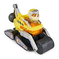 PAW Patrol : La Super Patrouille le film, Camion de chantier avec figurine articulée Ruben Super Patrouille