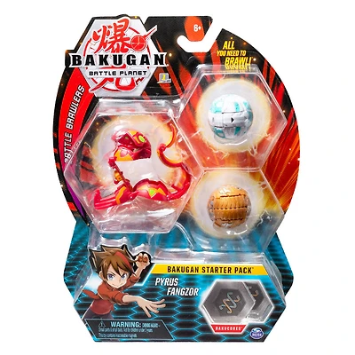 Bakugan, Starter Pack 3 personnages, Pyrus Fangzor