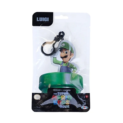 Super Mario Bros Le Film - Peluche accrochable - Luigi