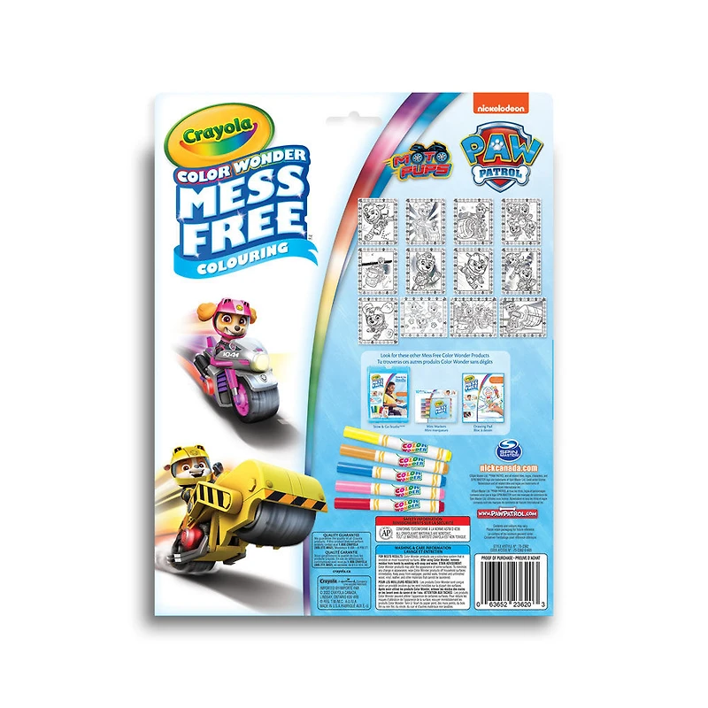 Crayola - Color Wonder Kit, Paw Patrol