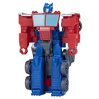 Transformers Earthspark, figurine Optimus Prime Flip Changer 1 étape de 10 cm