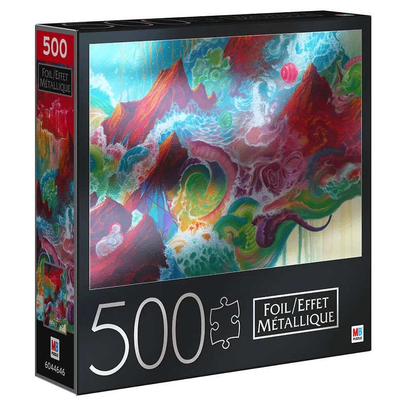 500-Piece Jigsaw Puzzle with Foil Accents, Radiance