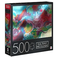 500-Piece Jigsaw Puzzle with Foil Accents, Radiance