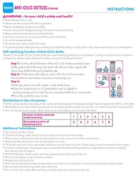 Mam Anti Colic Bottle 2 Pack 5oz - Blue