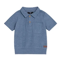 7 For All Mankind Ensemble Short En Denim Tricot 2 Pièces