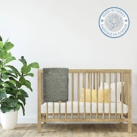 Couverture En Coton Simmons Gris Mélange