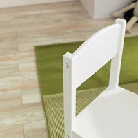 Ensemble Table et 4 chaises Farmhouse - Blanc