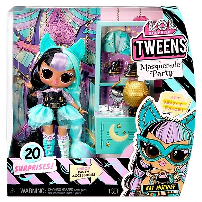 LOL Surprise Tweens Masquerade Party Fashion Doll Kat Mischief
