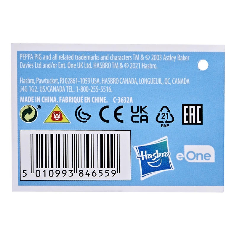 Peppa's Adventures Mini-véhicule Peppa Pig, jouet préscolaire (Rebecca Rabbit en hélicoptère)