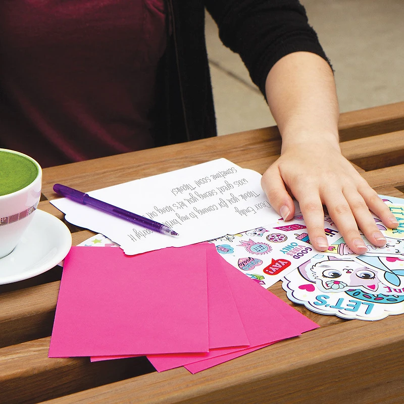 Ensemble de papeterie 100% Magic Fashion Angels - Édition anglaise