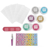 Cool Maker, GO GLAM, Kit créatif Ongles à paillettes pour 5 manucures