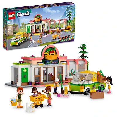 LEGO Friends L'épicerie biologique 41729 Ensemble de jeu de construction (830 pièces)