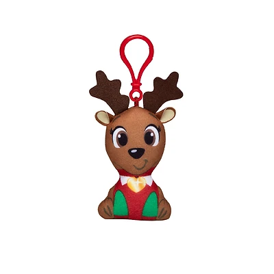 Plushee Pals Mini Clips - Reindeer