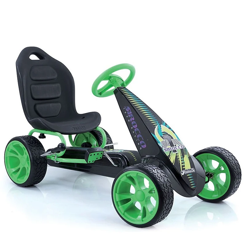 Kart à pédales Sirocco, vert