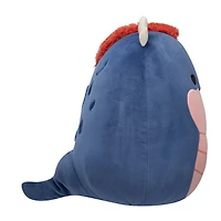 Squishmallows 12" Plush - Cian the Navy Basilisk with Coral Belly