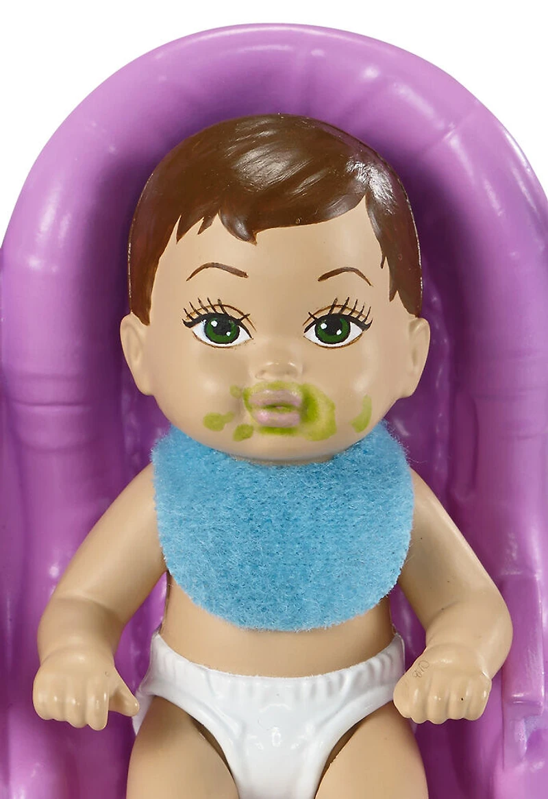 Barbie - Careers Twin Babysitter Doll & Playset