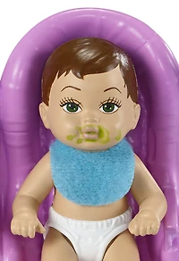 Barbie - Careers Twin Babysitter Doll & Playset