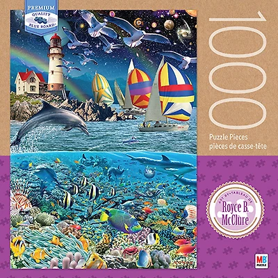 Artiste : Royce B McClure - Casse-tête de 1000 pièces - Tranche de vie océanique