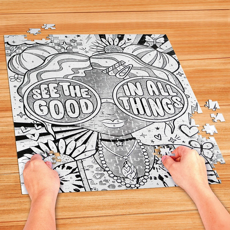 Color-By-Number DIY Puzzle