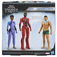 Marvel Studios' Black Panther : Wakanda Forever, pack de figurines Titan Hero Series Shuri, Ironheart et Namor - Notre exclusivité