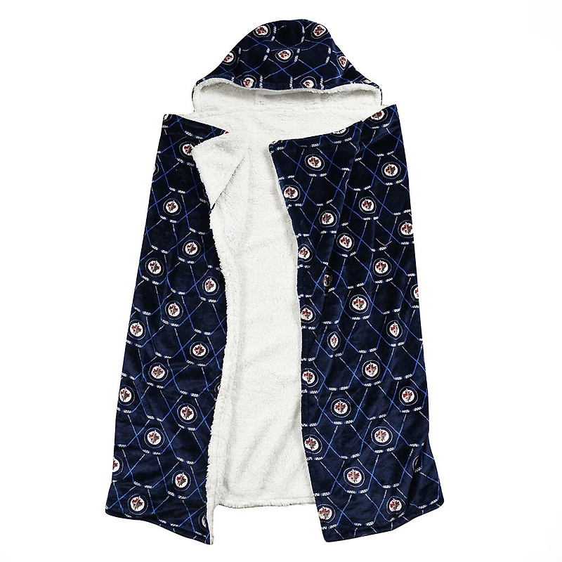 Couverture à capuchon portable des Jets de Winnipeg de la LNH