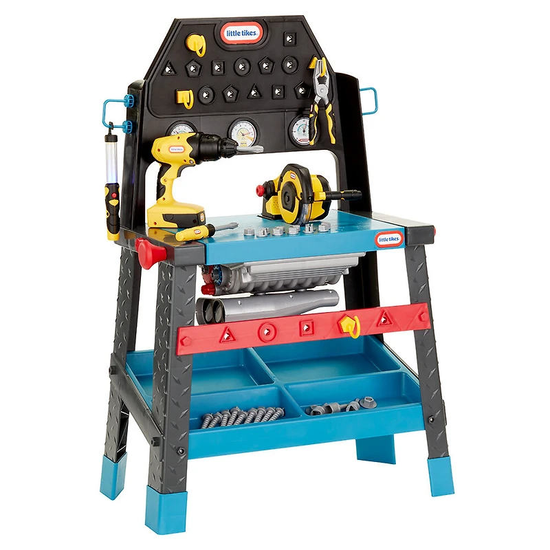 Little Tikes 2-in-1 Buildin' to Learn Motor & Wood Shop