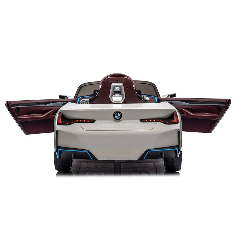 KidsVip 12V Licensed BMW i4 W/ RC- White