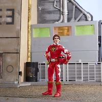 Power Rangers Lightning Collection Dino Thunder, figurine de Ranger rouge, avec accessoires