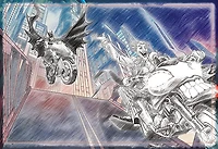 Scratch Off: DC Universe- Batman et Joker Scratch Puzzle 150 p