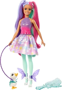 Barbie Doll with Fairytale Outfit and Pet, The Glyph, Barbie A Touch of Magic
