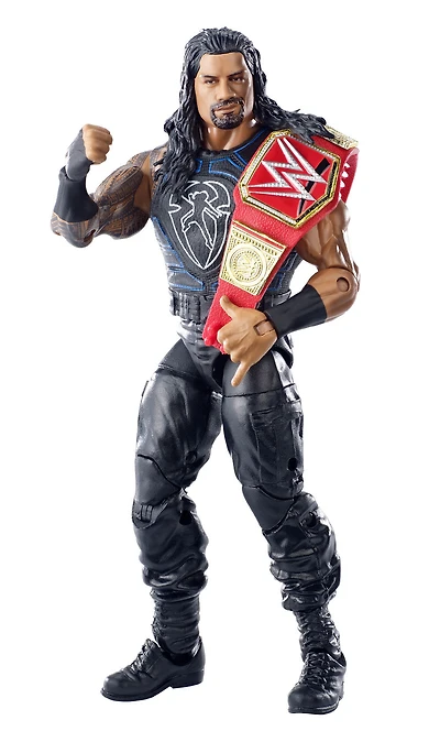 WWE - Collection Elite - Figurine Articulée - Roman Reigns