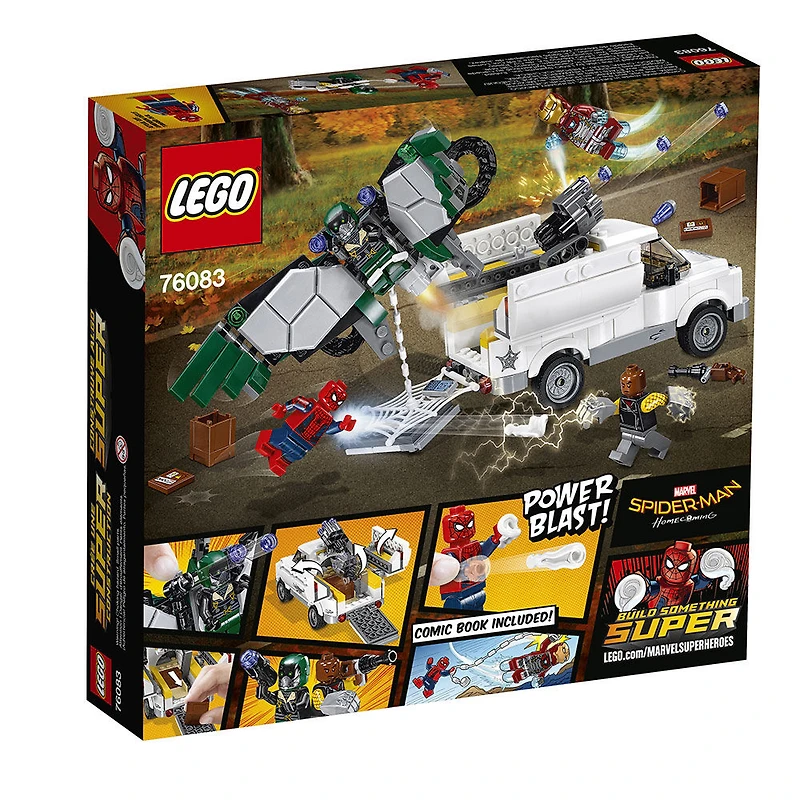 LEGO Marvel Spider-Man L'attaque de Vulture 76083