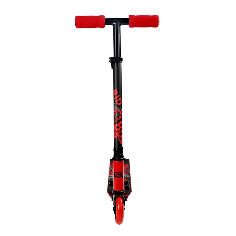Ride 858 2 Wheel Folding Scooter-Red