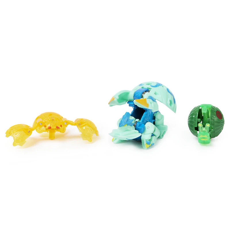 Bakugan Evolutions, Coffret Platinum Power Up Colossus avec Nano Sludgem et Widow