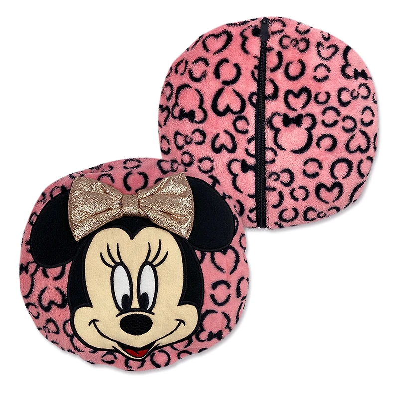 Disney Minnie Mouse pyjama à capuchon convertible en oreiller