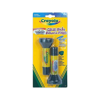 Crayola - Lavable Batons de Colle - 2 ct