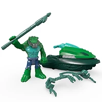 Fisher-Price Imaginext DC Super Friends - K Croc et Swamp Ski - Édition anglaise