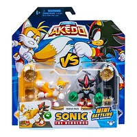 Akedo Sonic S1 Contre Pack Tails Vs Shadow