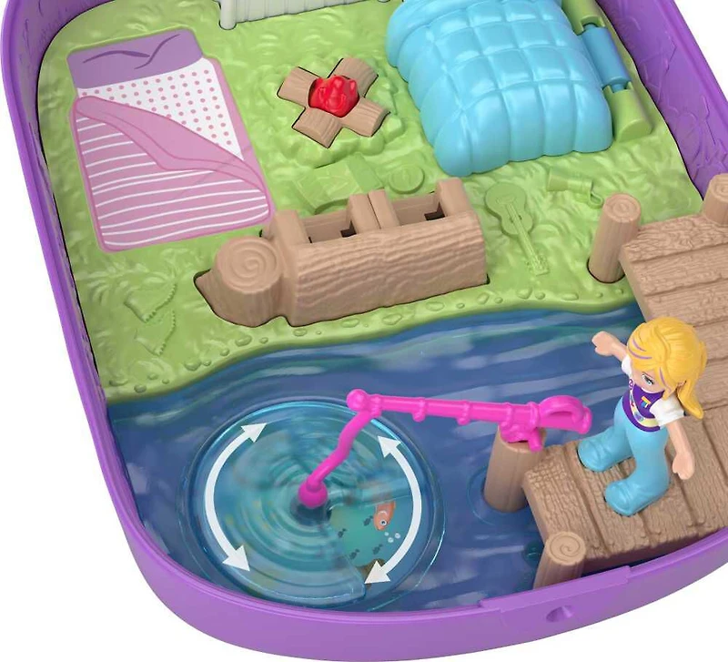 Polly Pocket Owlnite Campsite Compact
